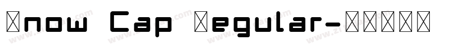 Snow Cap Regular字体转换